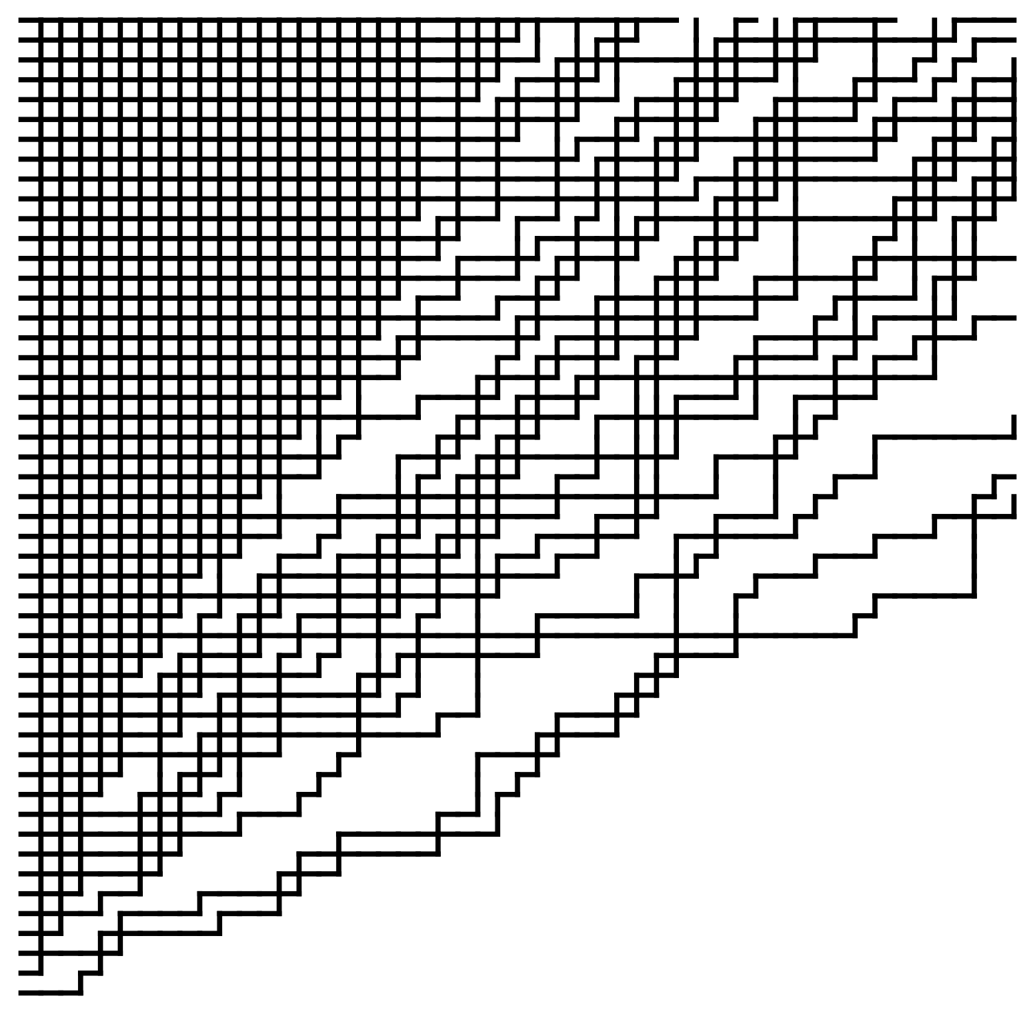 Simulations of stochastic higher spin vertex model