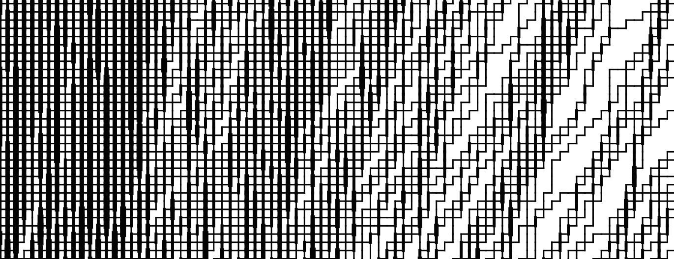 Simulations of stochastic higher spin vertex model